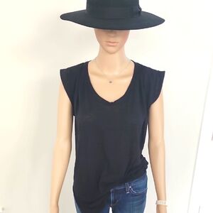 Black Sleeveless Top - Fab'rik